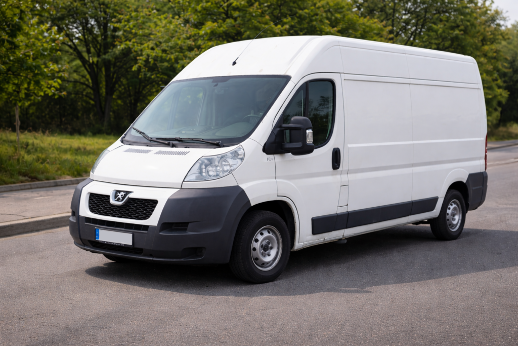Peugeot Boxer L2H2 – kratší dodávka pronájem Znojmo